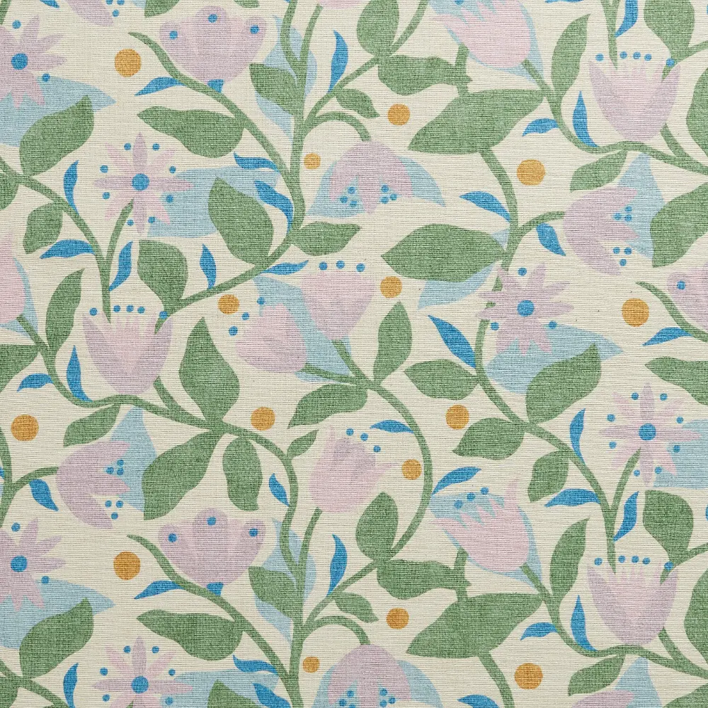 Scion Dancing Daisies Juniper/Violet Washable - Image 6