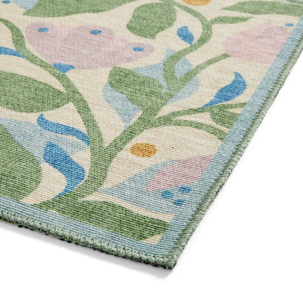 Scion Dancing Daisies Juniper/Violet Washable - Image 7