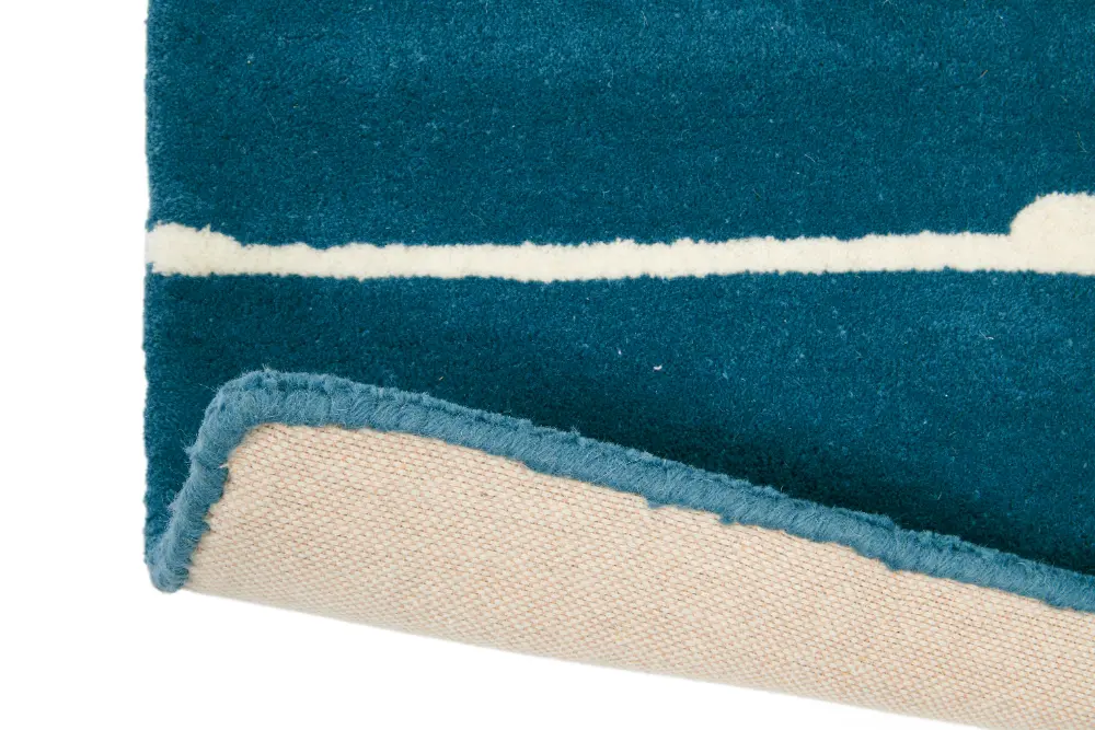 Scion Hand Tufted Mr Fox Denim 25318 Rug - Image 4