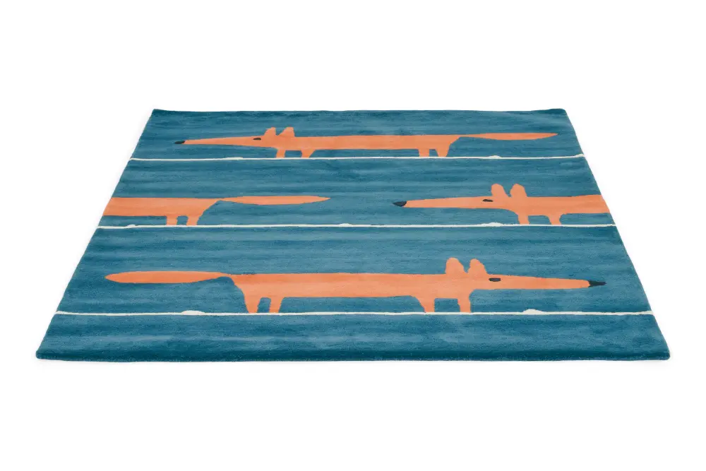 Scion Hand Tufted Mr Fox Denim 25318 Rug - Image 5