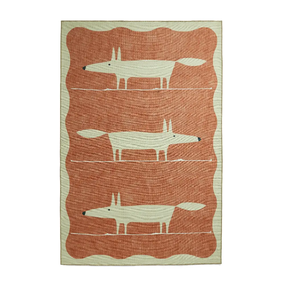 Scion Mr Fox Beige/Terra Washable - Image 8