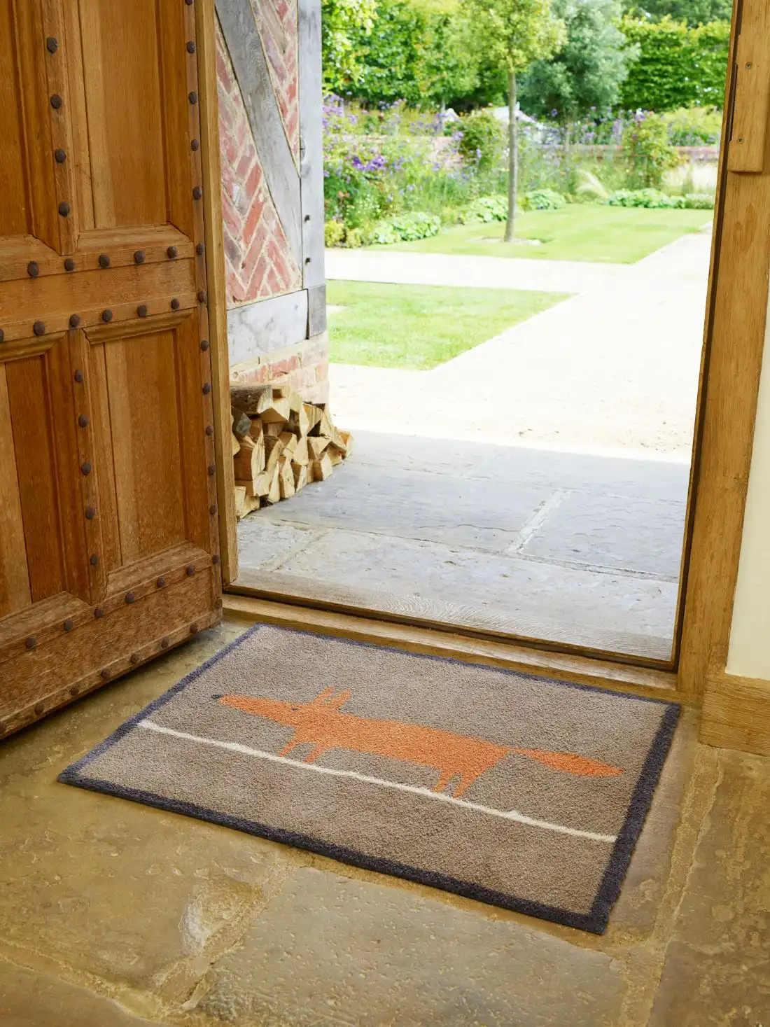 Scion Mr Fox Brown Rug - Image 3