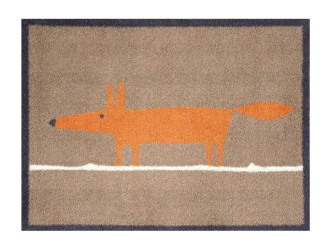 Scion Mr Fox Brown Rug - Image 4
