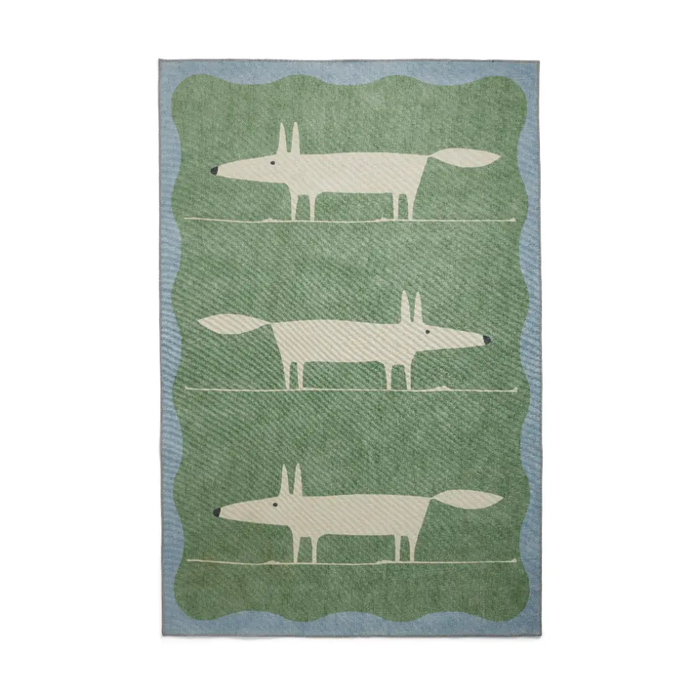 Scion Mr Fox Green/White Washable - Image 4