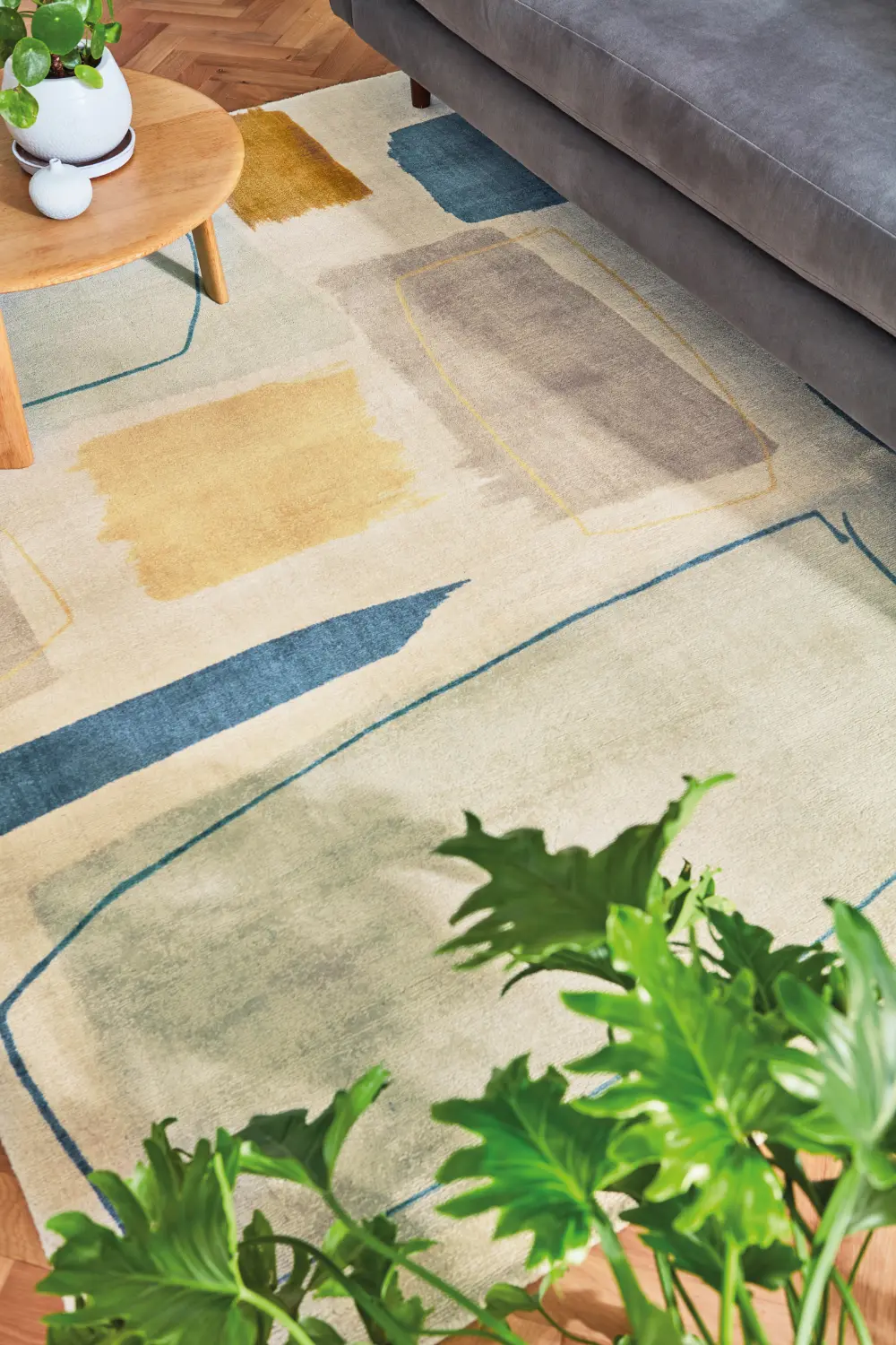 Scion Screen Printed Composition Papaya 023706 Rug - Image 3