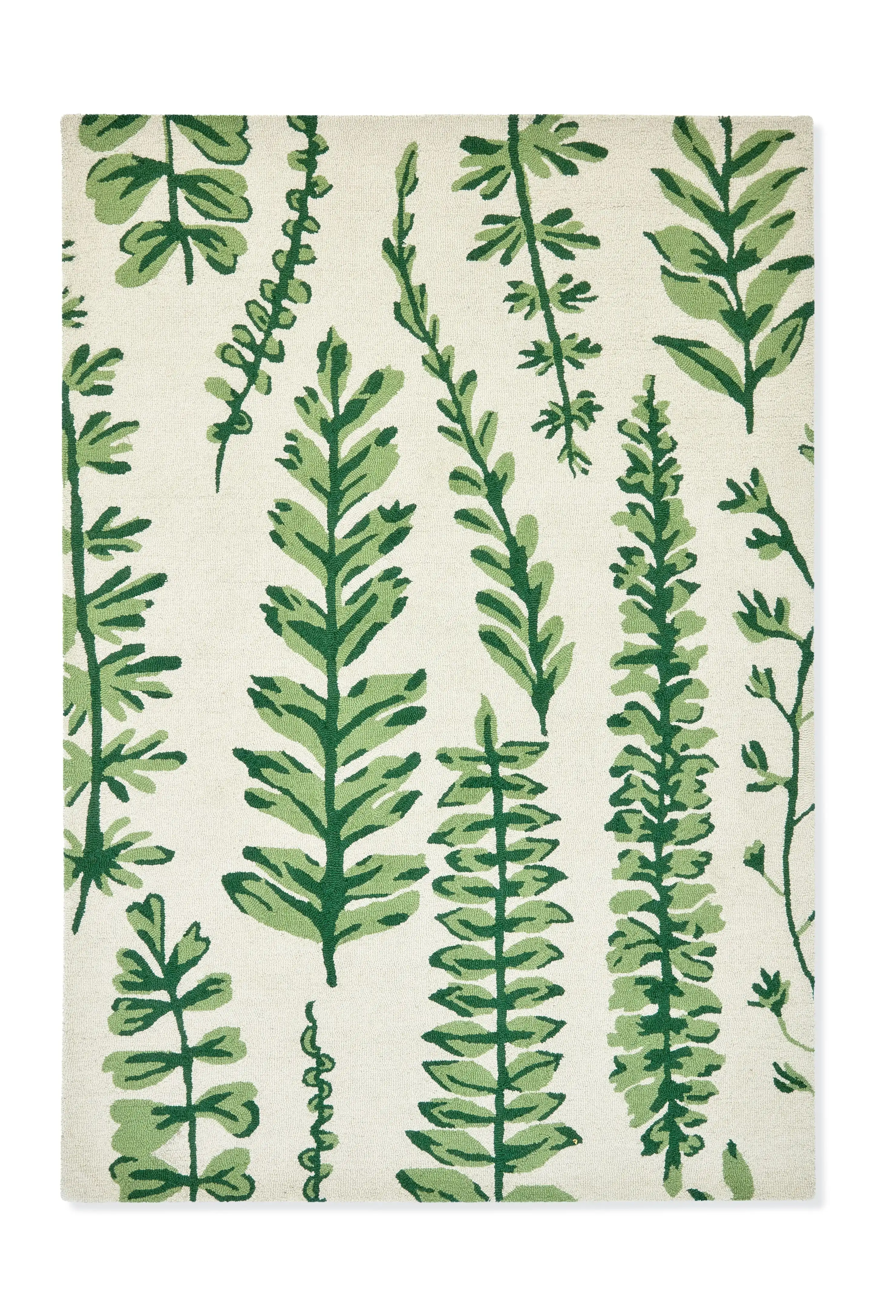 Scion Screen Printed Ferns Juniper 125907 Rug - Image 3
