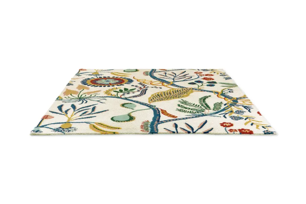 Scion Screen Printed Jackfruit & The Beanstalk Chai Sage 125706 Rug - Image 4