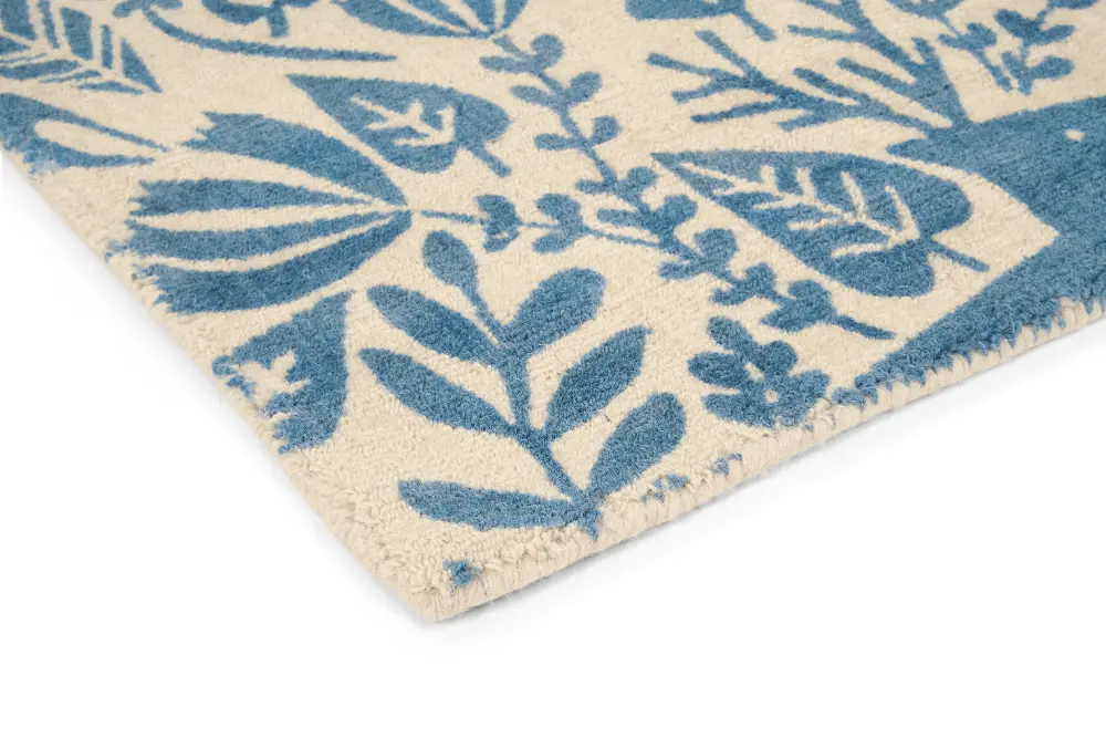 Scion Screen Printed Kelda Cobalt 023508 Rug - Image 7