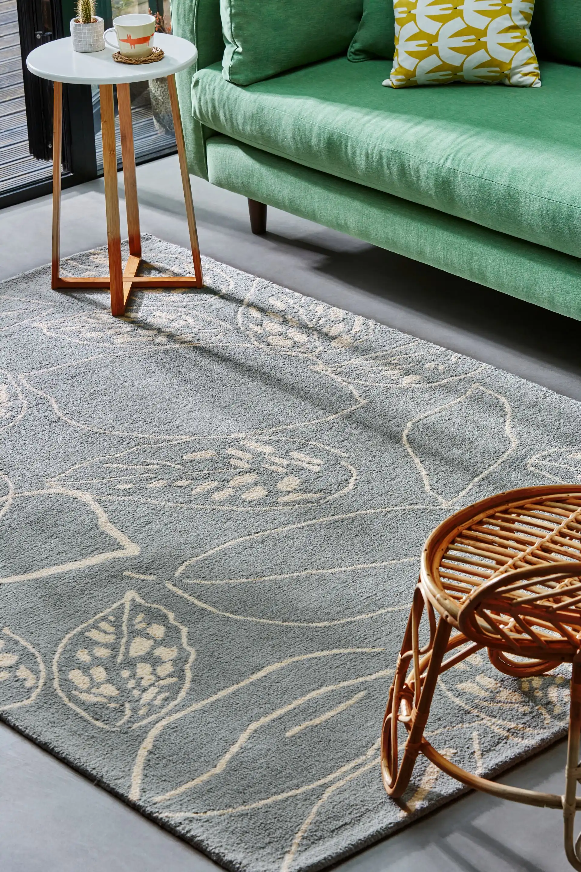 Scion Screen Printed Orto Frost 125404 Rug - Image 2