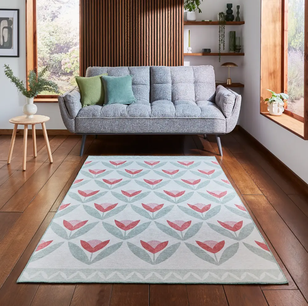 Scion Tulip Trellis Blush Washable - Image 2