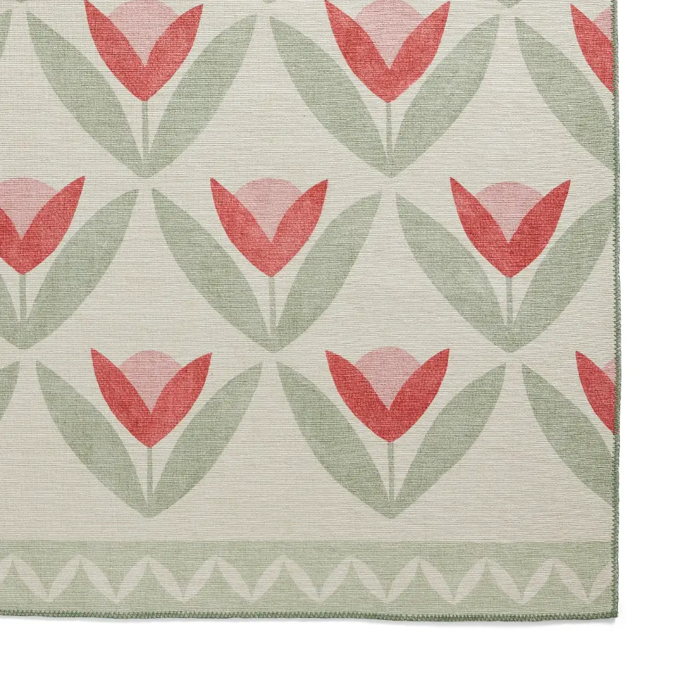 Scion Tulip Trellis Blush Washable - Image 7