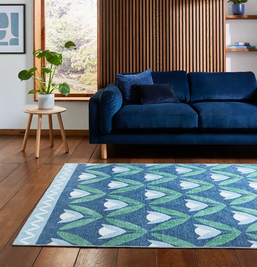 Scion Tulip Trellis Midnight Washable - Image 4