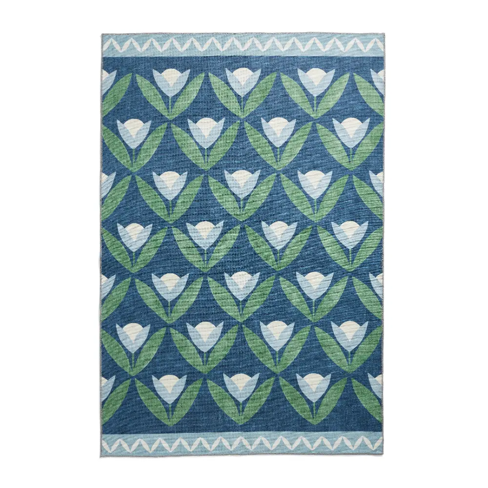 Scion Tulip Trellis Midnight Washable - Image 6