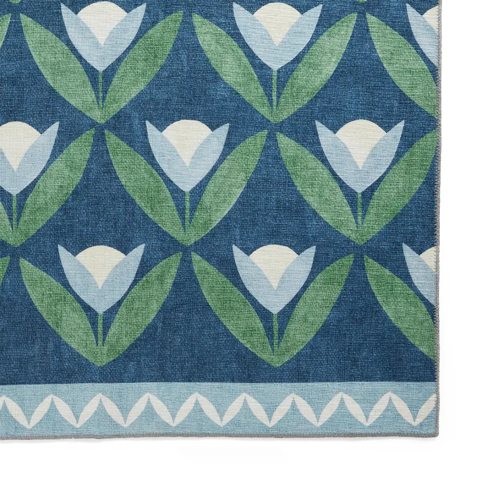 Scion Tulip Trellis Midnight Washable - Image 7