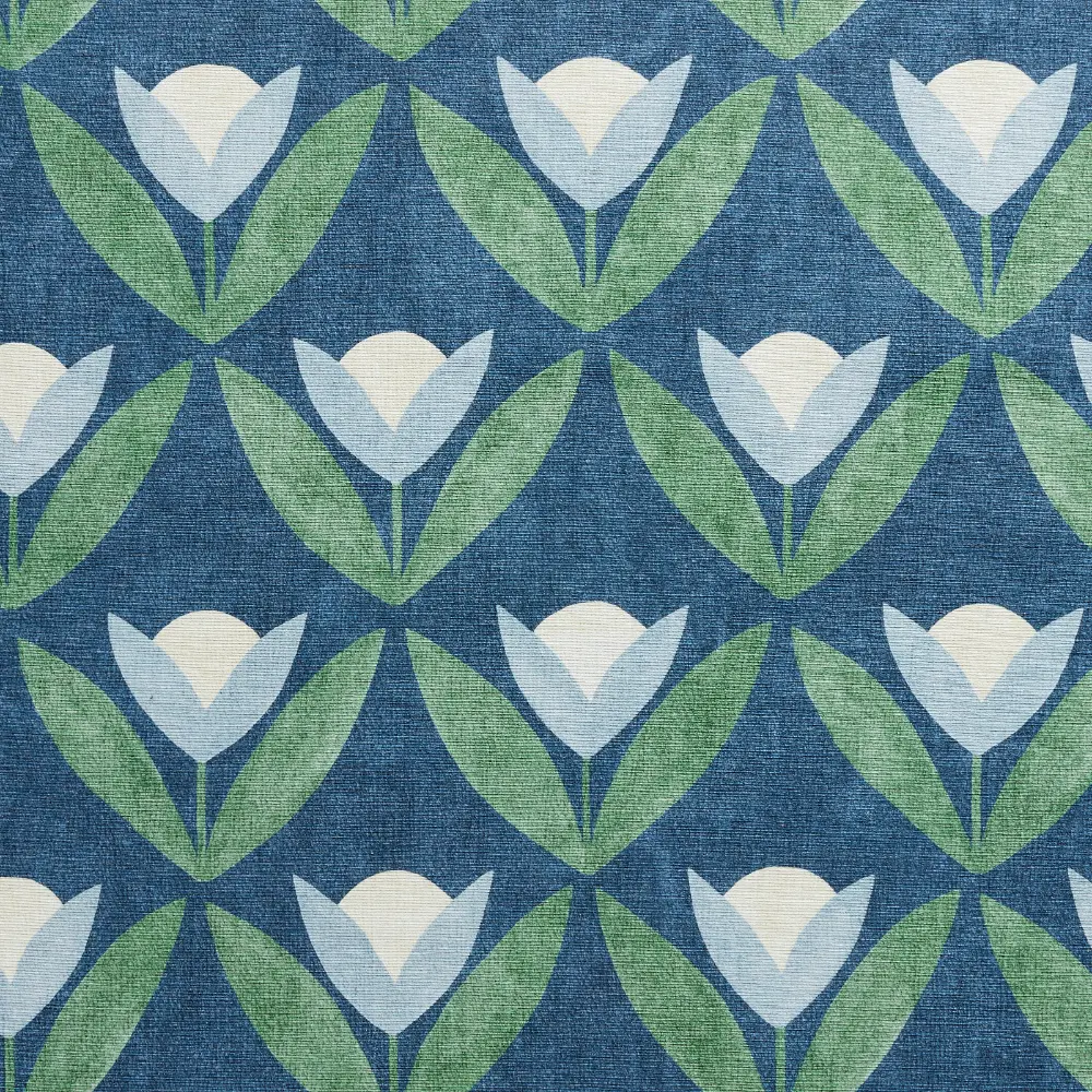 Scion Tulip Trellis Midnight Washable - Image 8