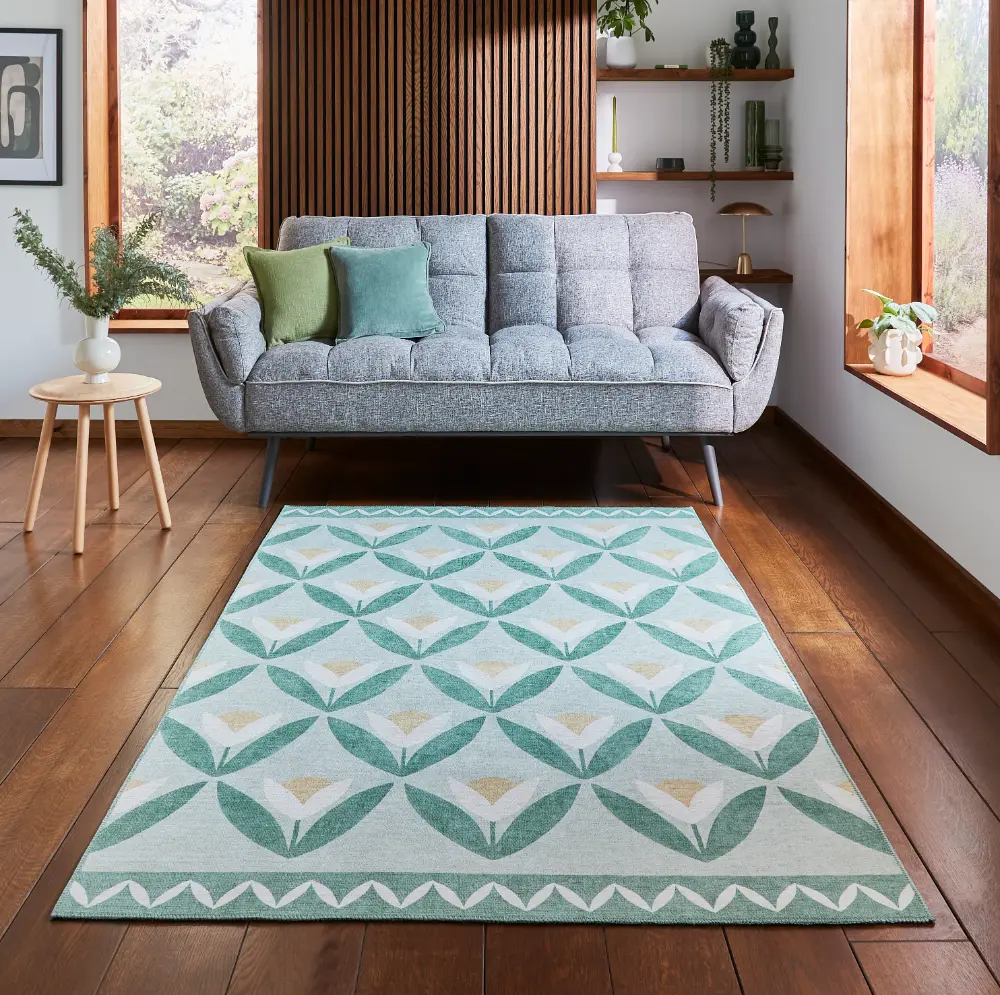 Scion Tulip Trellis Pine Washable - Image 2