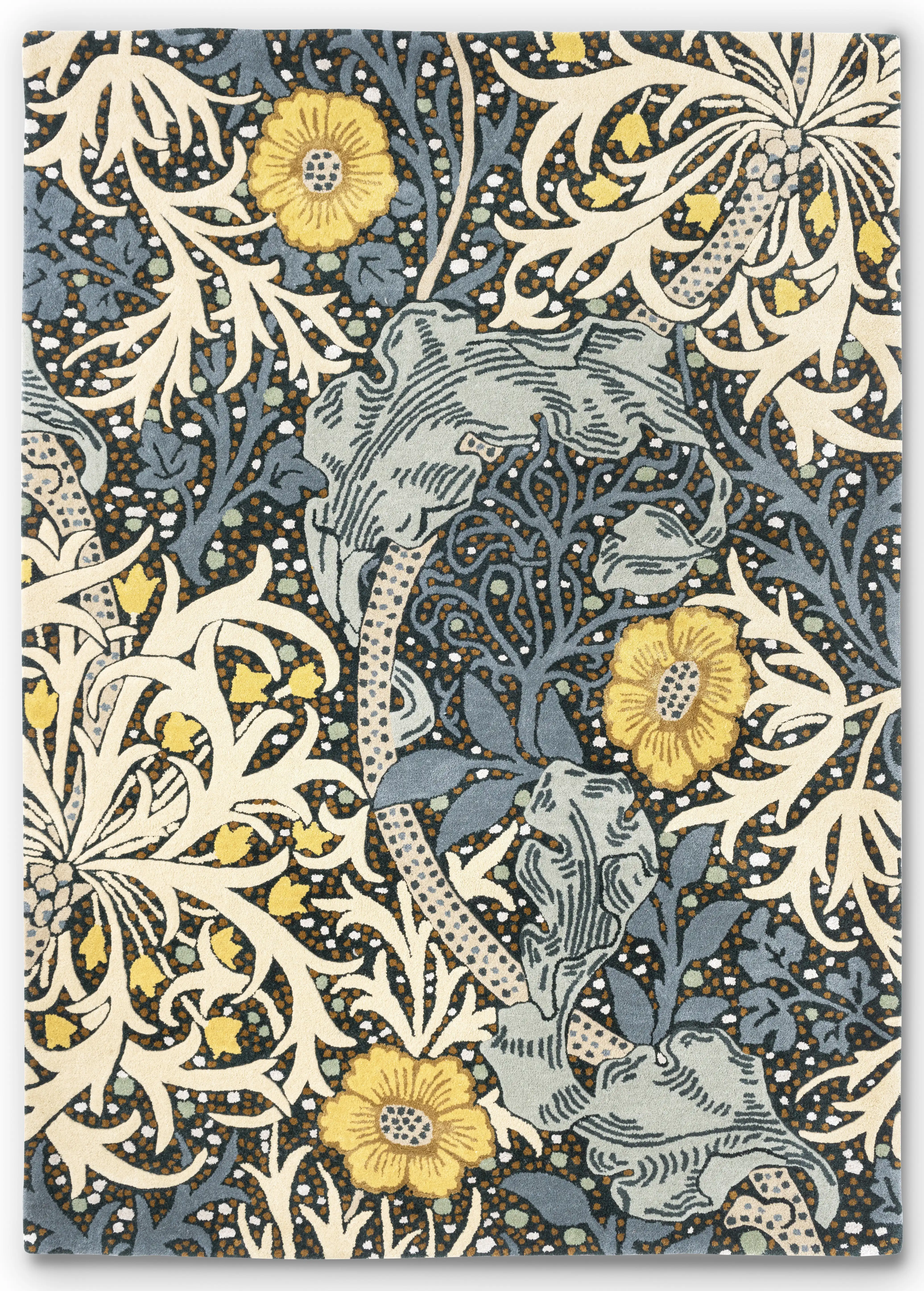 Seaweed Seaweed Teal 127008 Rug - Image 3