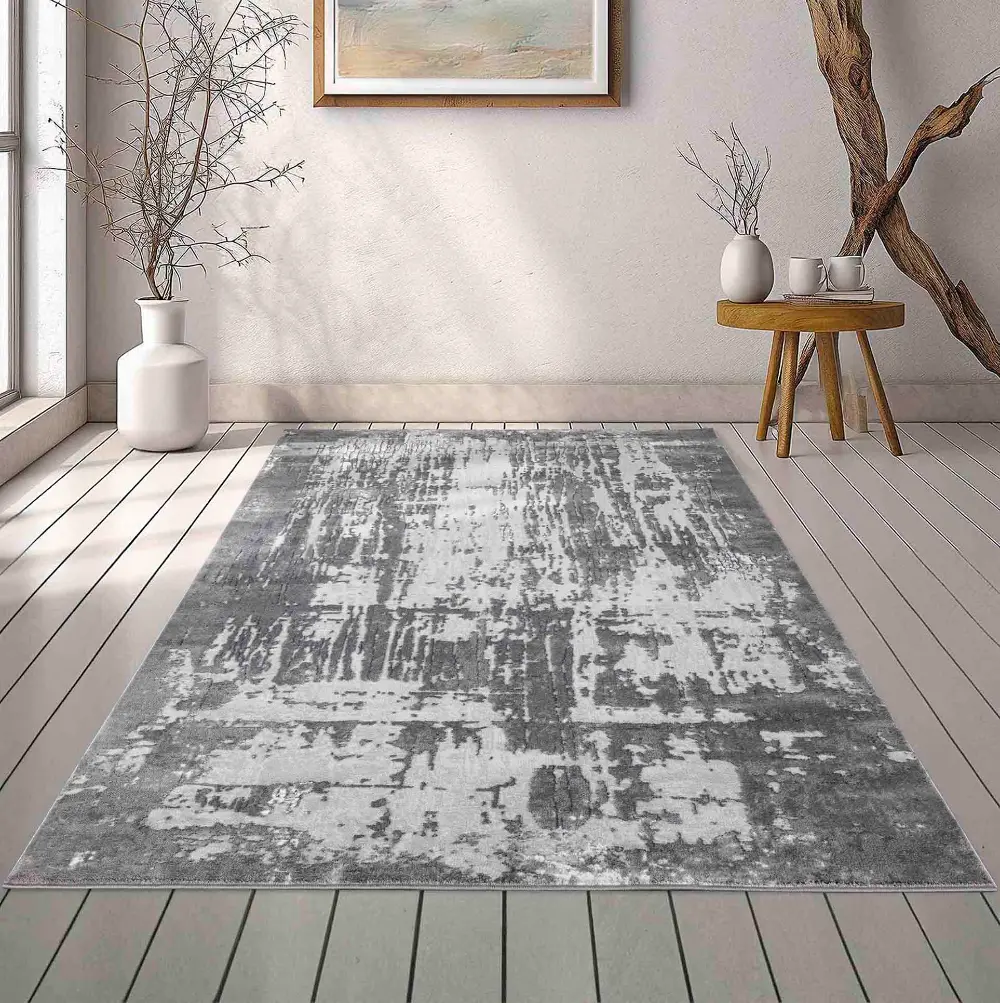 Serdim Serenity 211 Grey Rug - Image 2