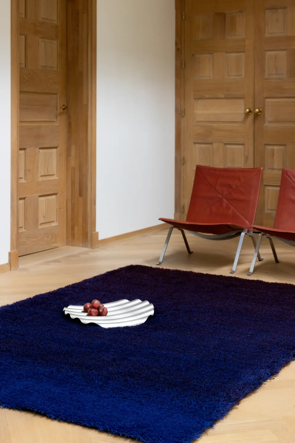 Shade High Electric Blue/Aubergine 011918 Rug - Image 4