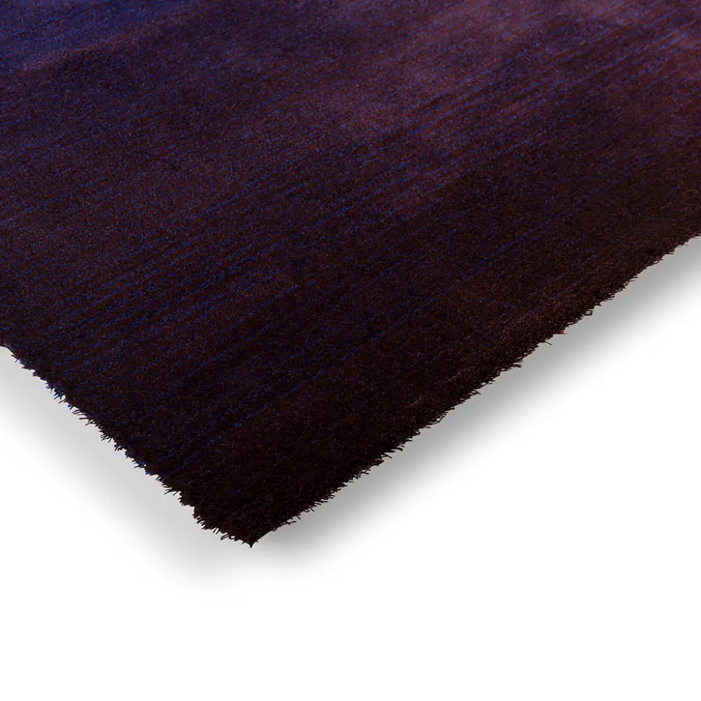 Shade Low Electric Blue/Aubergine 010118 Rug - Image 3