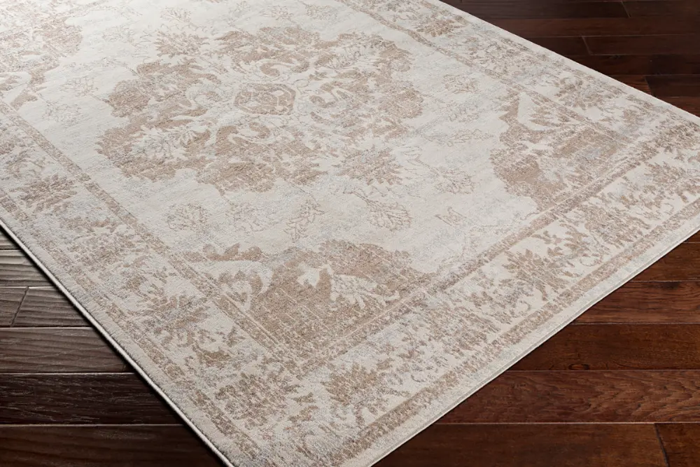 Shawna Vintage Oriental Boho Cream Rug - Image 5