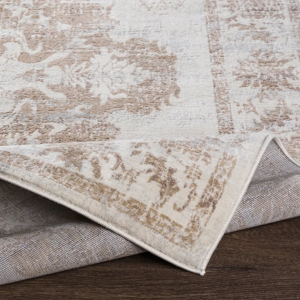Shawna Vintage Oriental Boho Cream Rug - Image 7