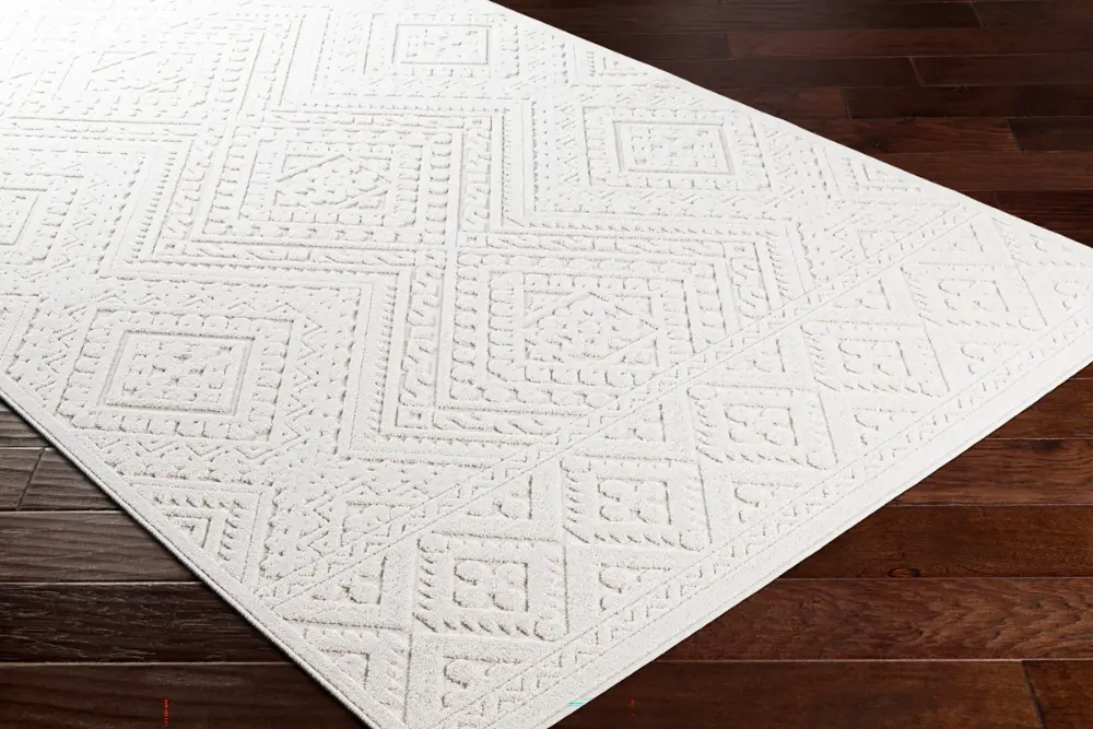 Sheela In- & Outdoor Global Cream Rug - Image 4