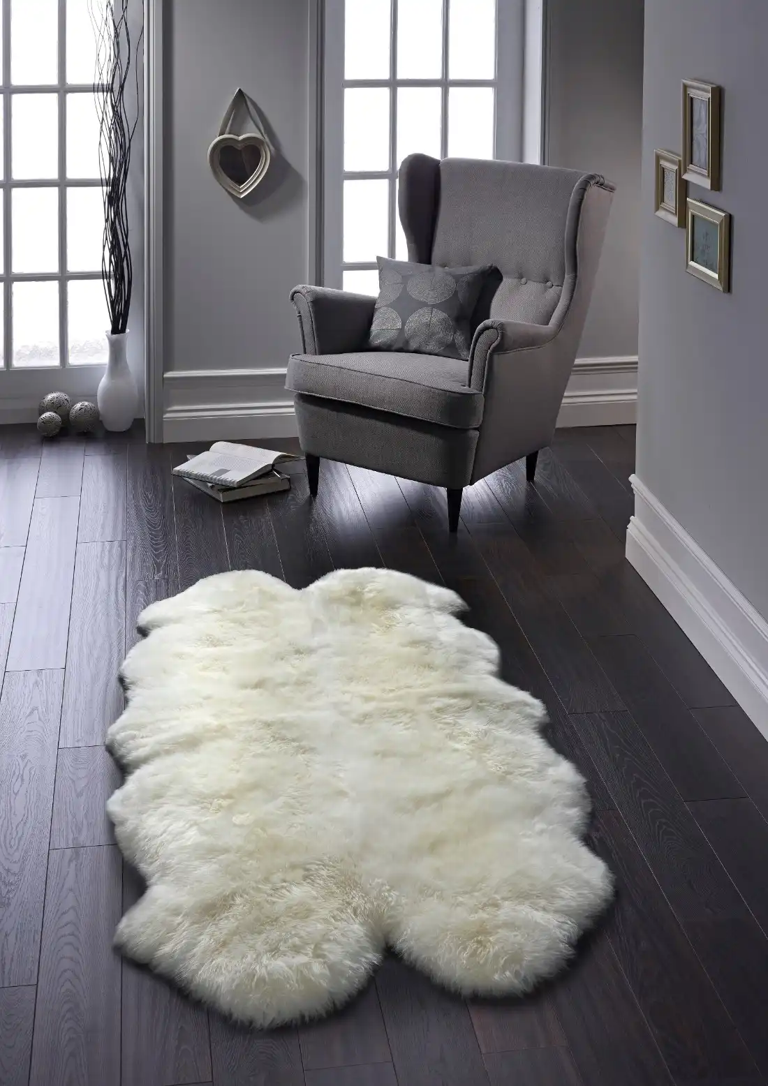 SheepSkins Hug Natural Rug - Image 5