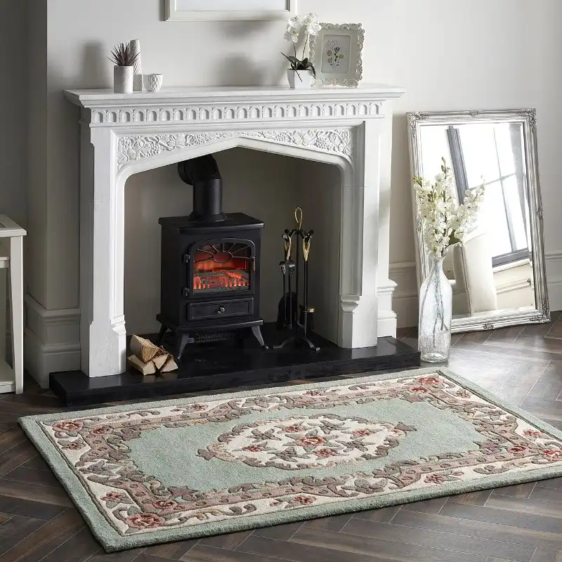 Shensi Light Green Rug