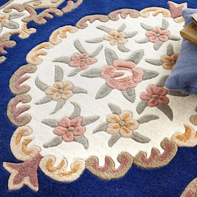 Shensi Navy Rug - Image 2