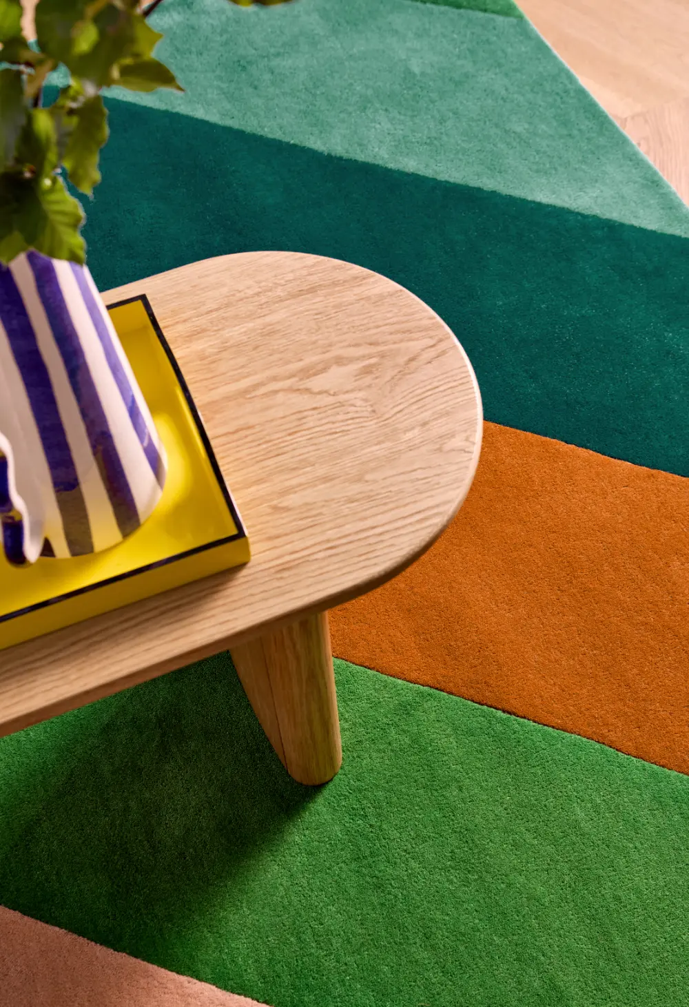 Sherbet Stripe  Emerald/Amber 144417 - Image 3