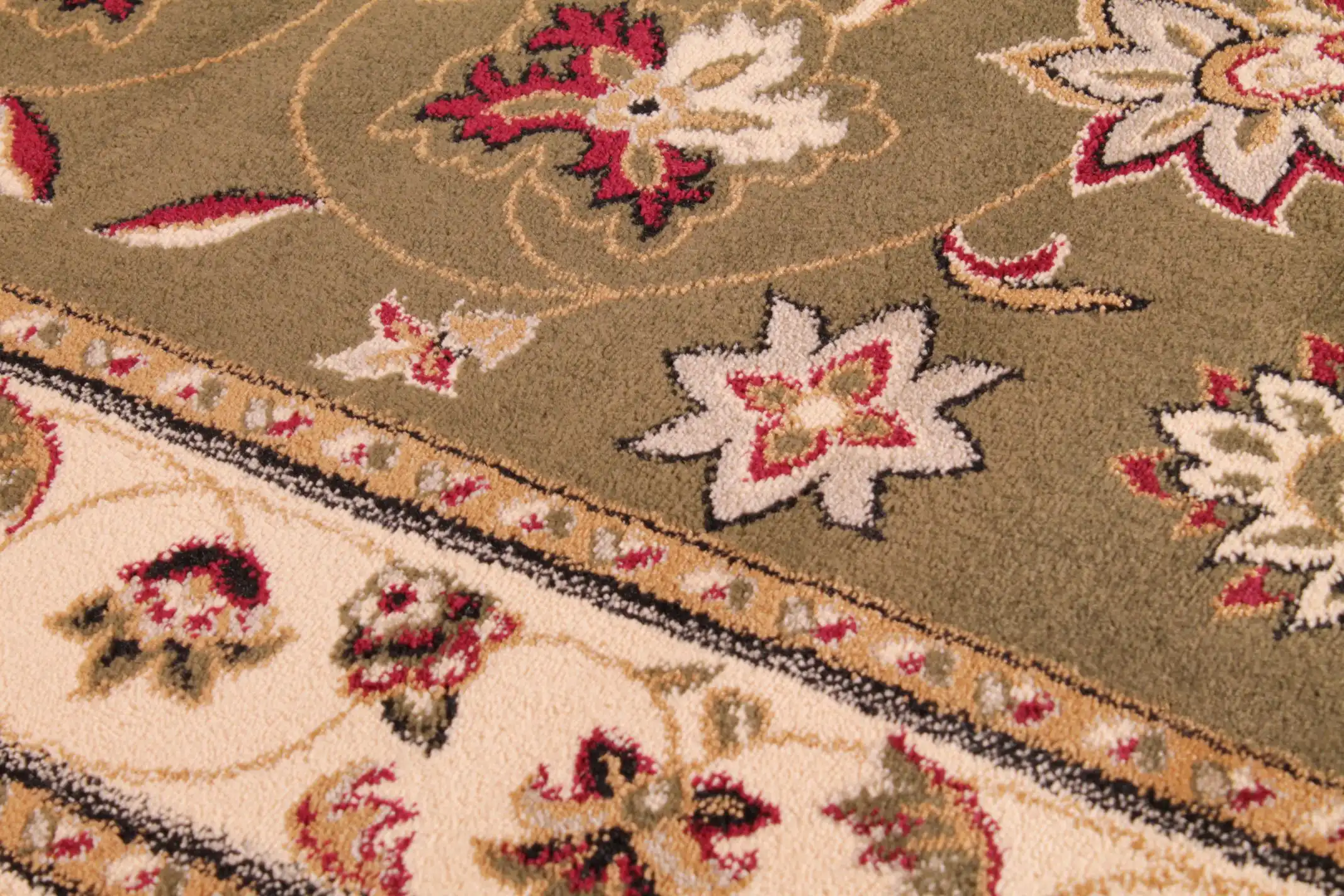 Sherborne Green Rug - Image 3