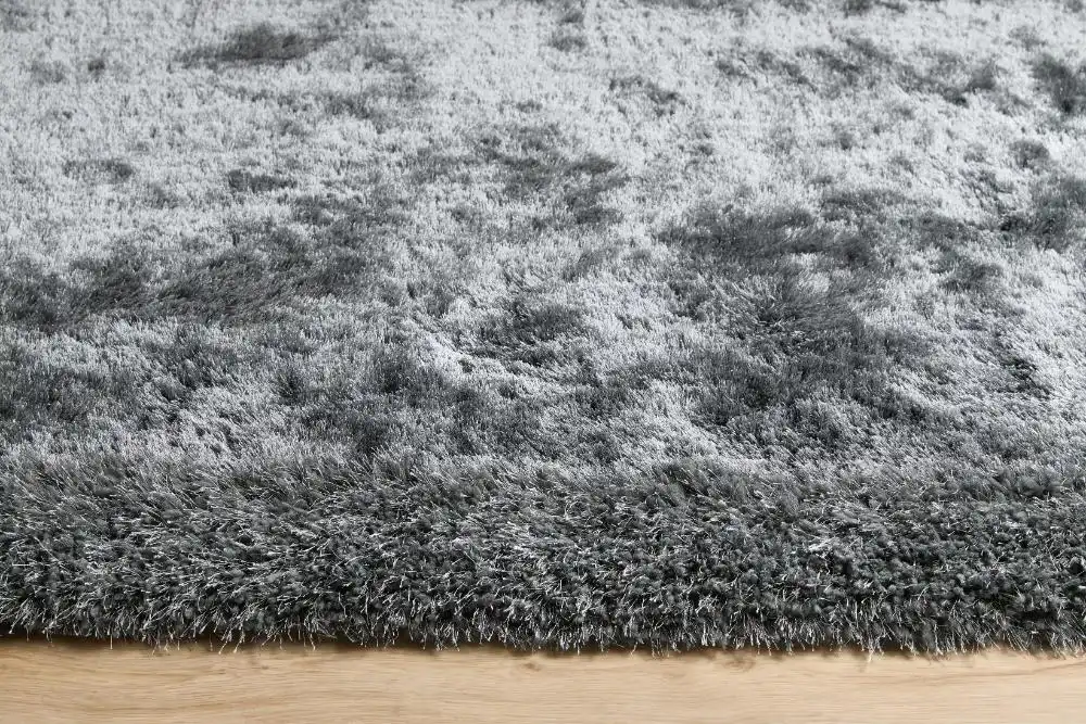 Shimmer Border Charcoal Rug - Image 5