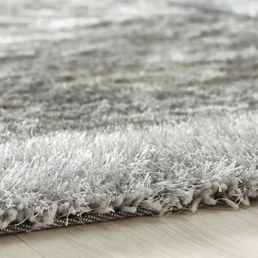 Shimmer Border Silver Rug - Image 4