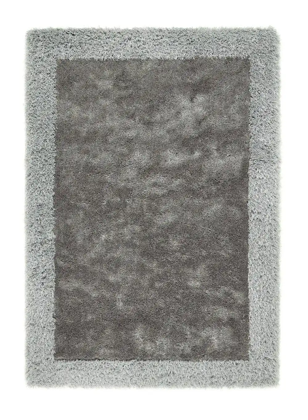 Shimmer Silver Border Rug - Image 2