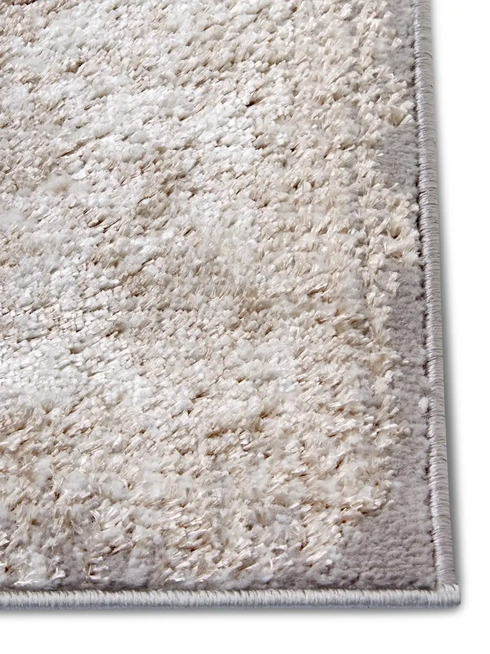 Shine 105919 White Cream Silver Rug - Image 4