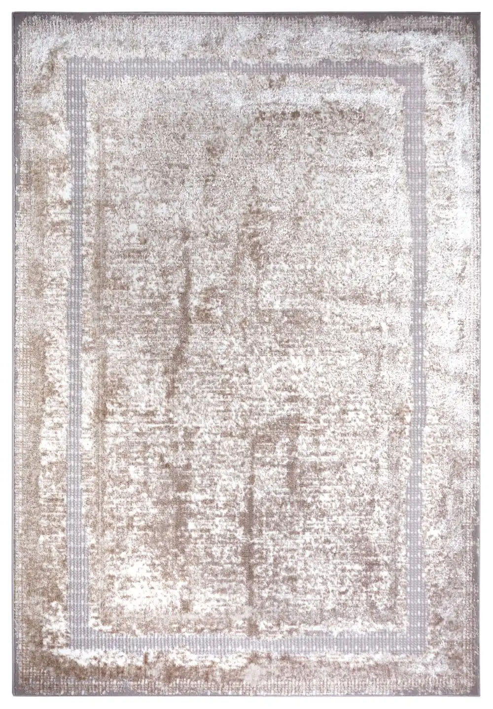 Shine 105919 White Cream Silver Rug - Image 6