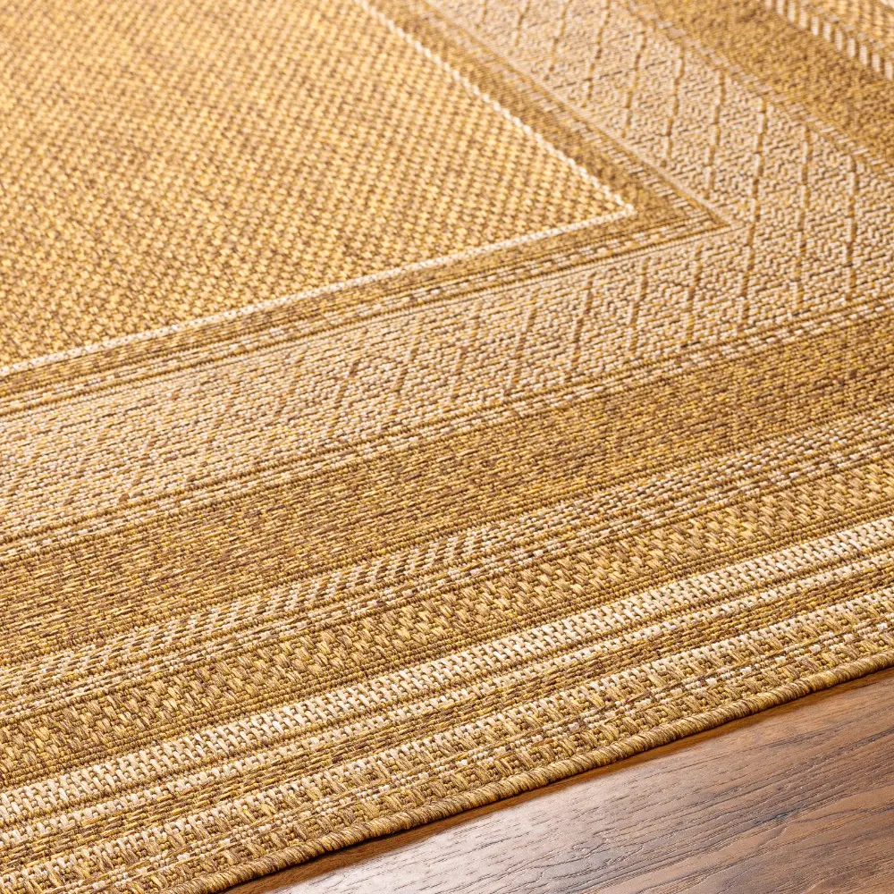 Siddhi In- & Outdoor Jute-Look Beige/Brown Rug - Image 3