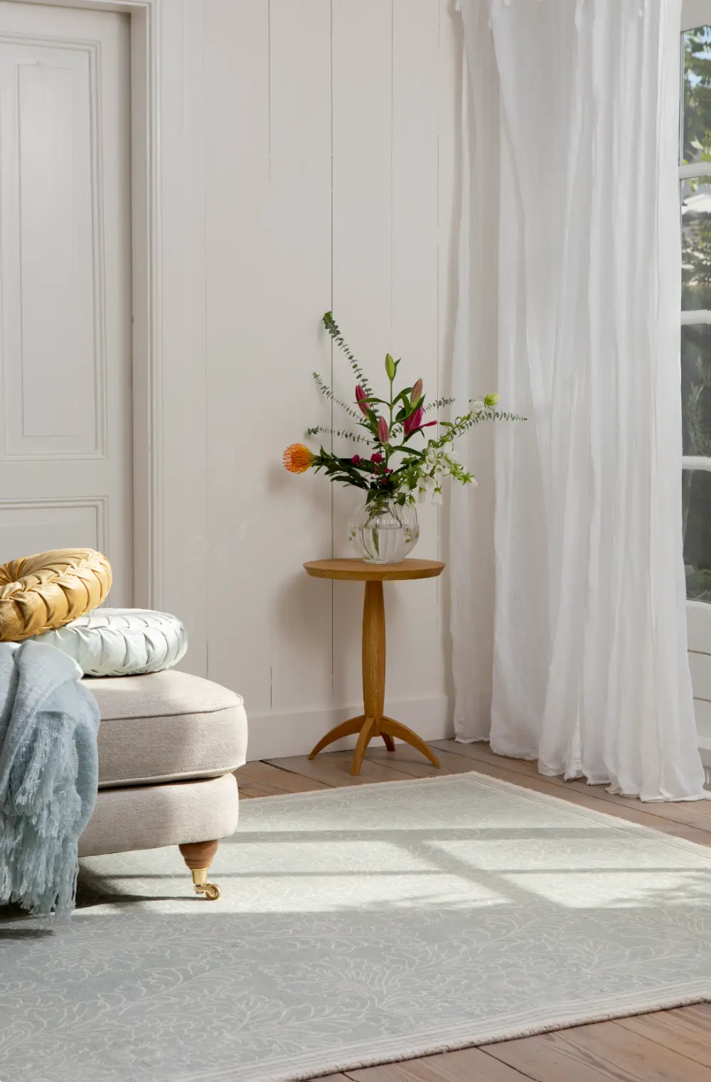 Silchester Laura Ashley Pale Sage 081107 Rug - Image 2