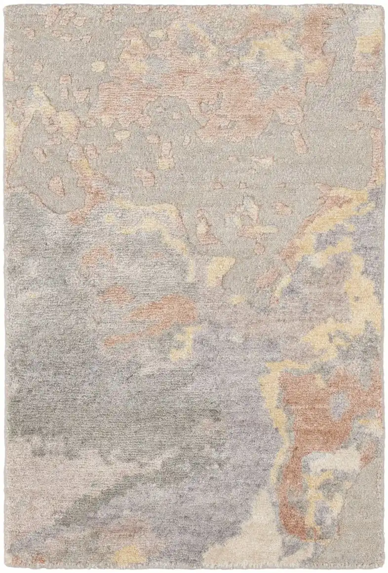 Silk Shadows SHA20 Silver Rug - Image 2