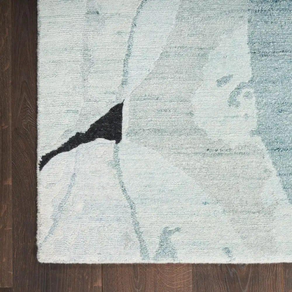 Silk Shadows SHA25 Blue Pink Rug - Image 6