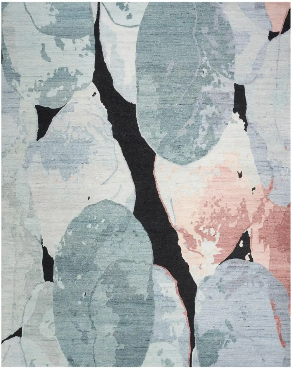Silk Shadows SHA25 Blue Pink Rug - Image 9