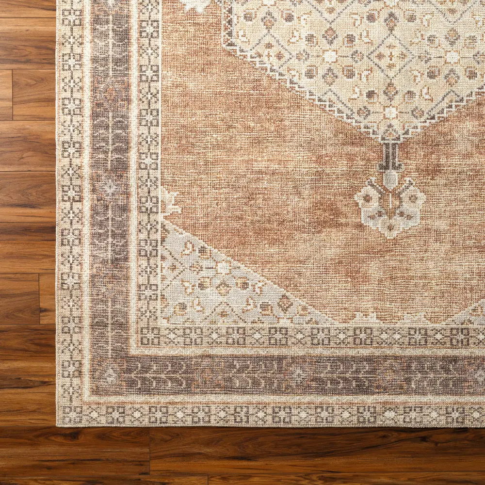 Lila Becki Owens X Livabliss Vintage Oriental Boho Cinnamon Rug - Image 10