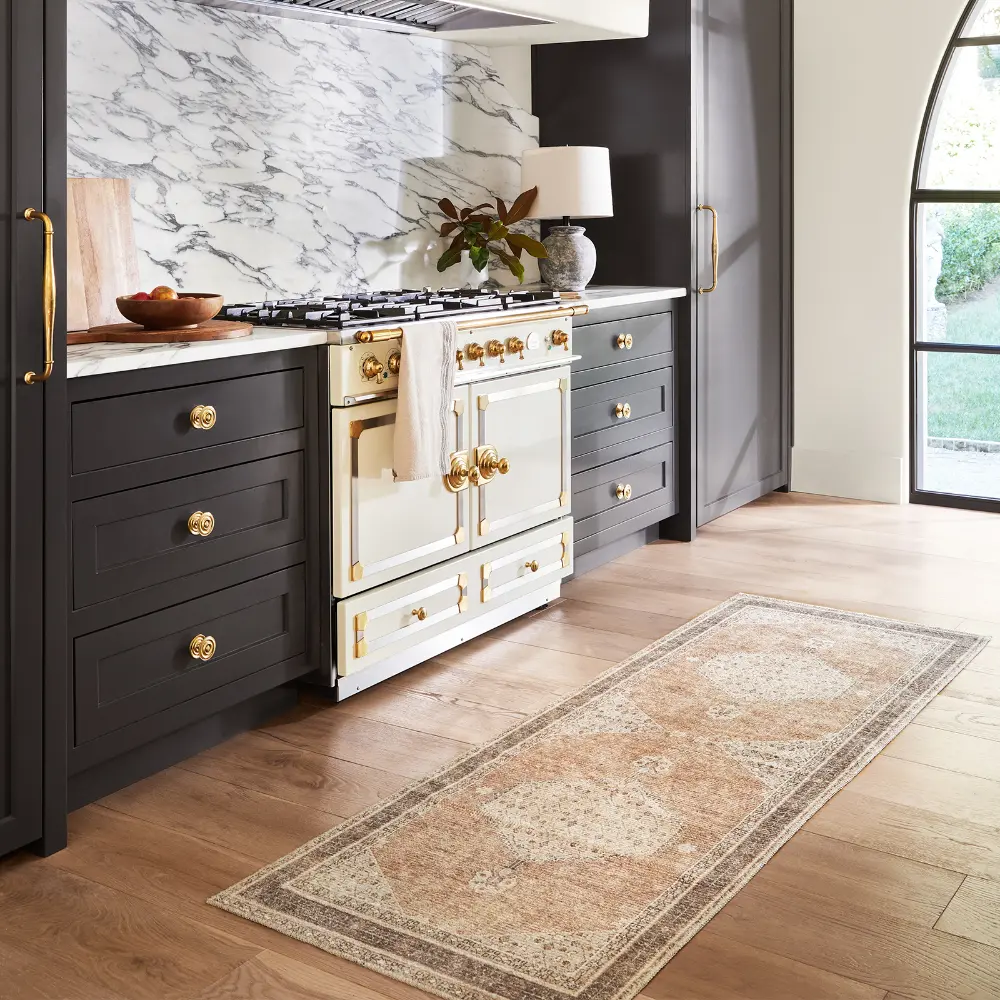 Lila Becki Owens X Livabliss Vintage Oriental Boho Cinnamon Rug - Image 5