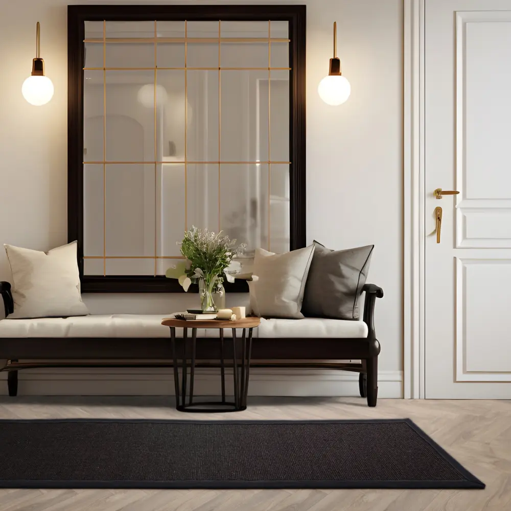 Sisal Black / Black Rug - Image 4