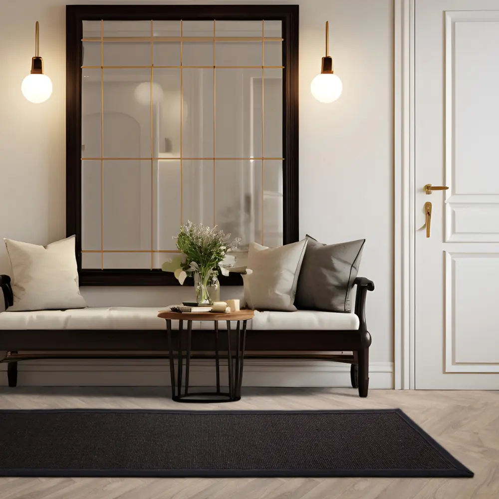 Sisal Black / Black Rug - Image 5