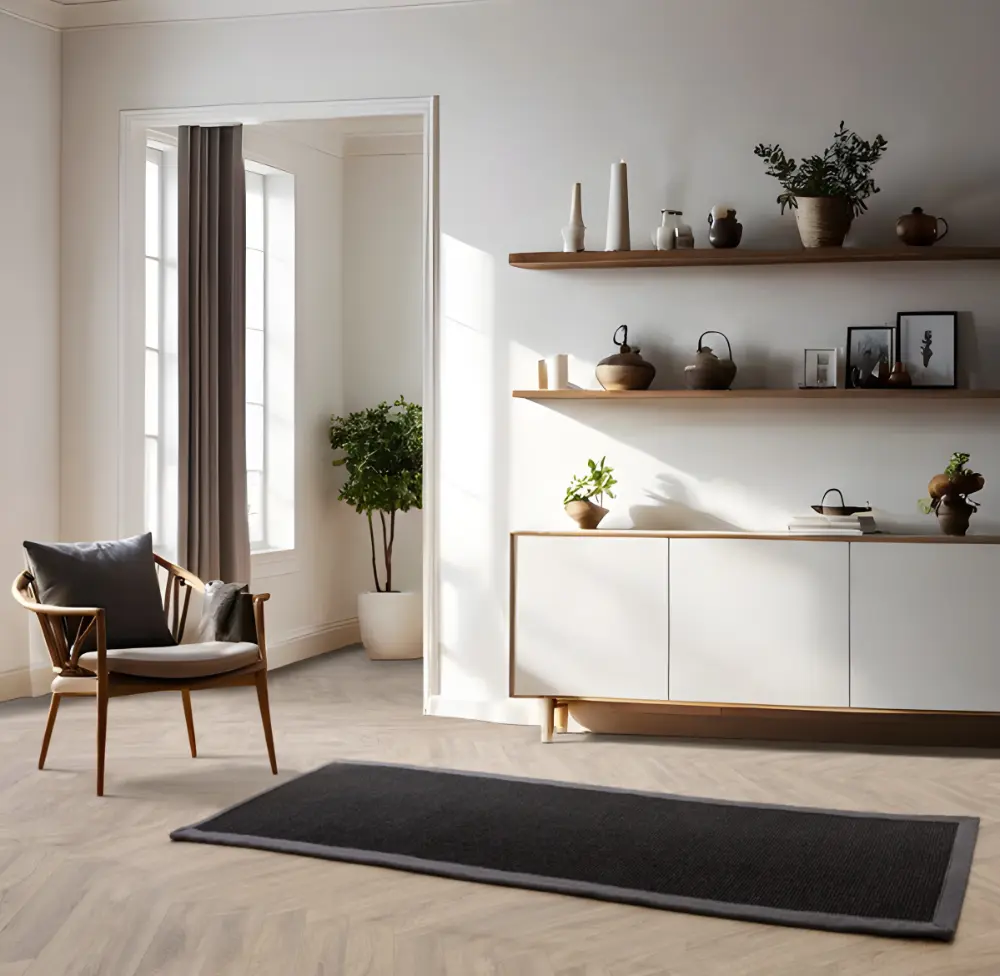 Sisal black / grey Rug - Image 4