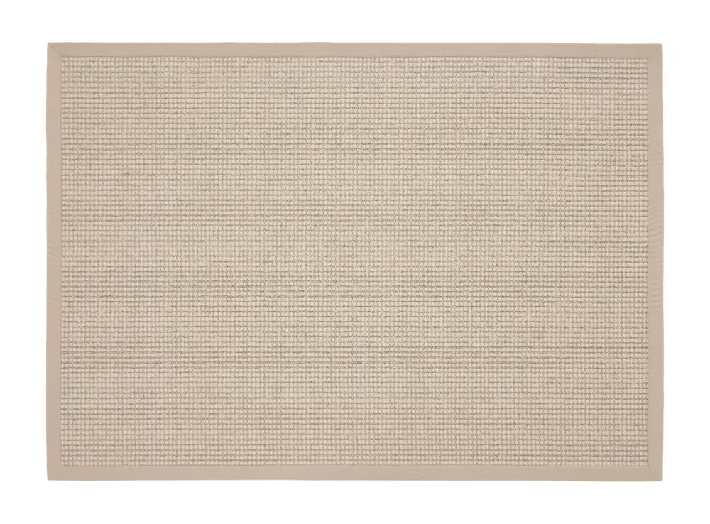 Sisal Boucle Natural/Beige Border - Image 5