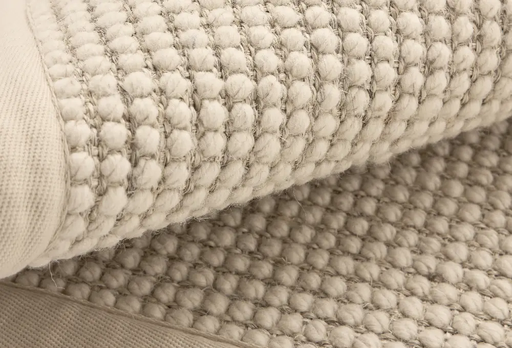 Sisal Boucle Natural/Beige Border - Image 7