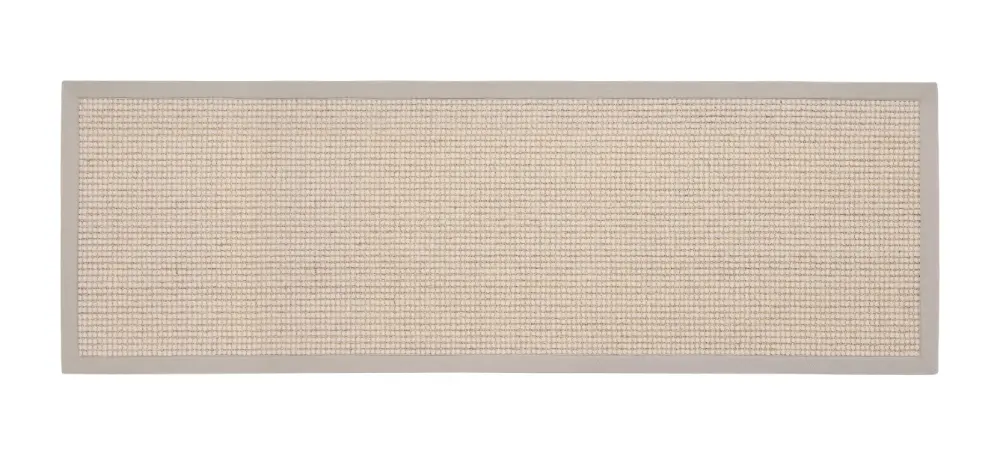 Sisal Boucle Natural/Soft Grey Border - Image 6